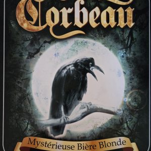 Plaque PLV "Bière du Corbeau"